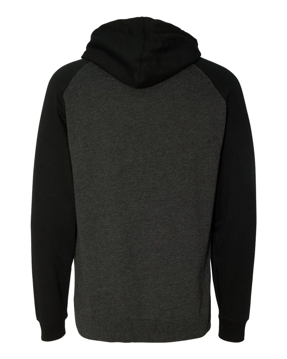 Independent Trading Co.-IND40RP-Raglan Hooded Sweatshirt - Image 9