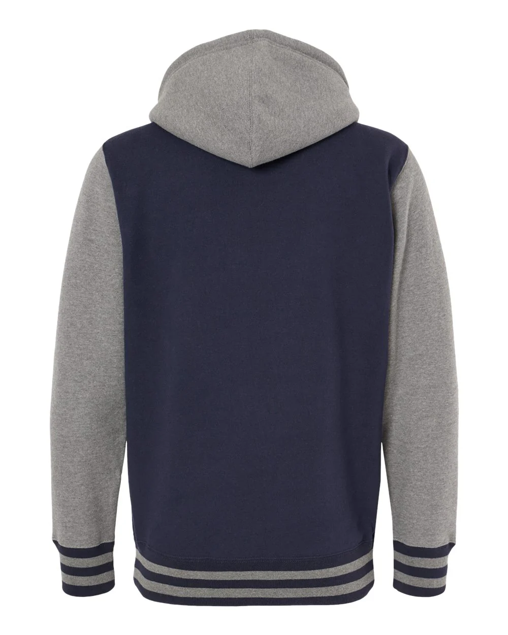 Independent Trading Co.-IND45UVZ-Heavyweight Varsity Full-Zip Hooded Sweatshirt - Image 15