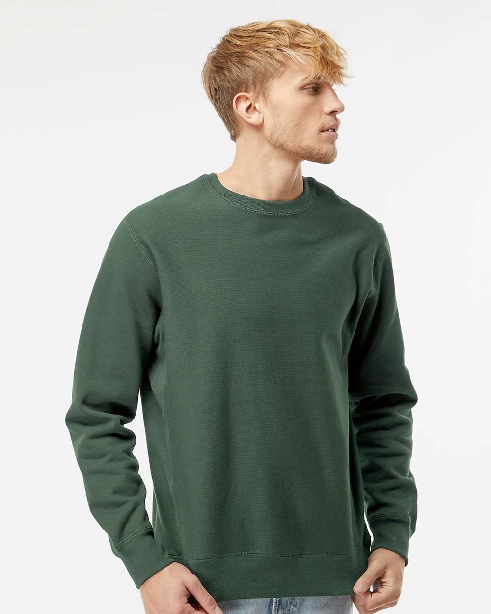 Independent Trading Co.-IND5000C-Legend - Premium Heavyweight Cross-Grain Crewneck Sweatshirt - Image 4