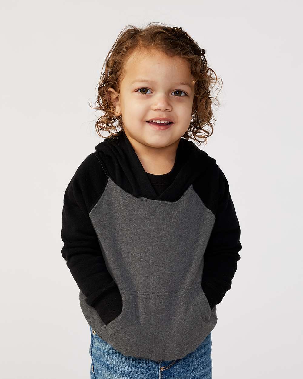 Independent Trading Co.-PRM10TSB-Toddler Special Blend Hooded Raglan Sweatshirt - Image 11