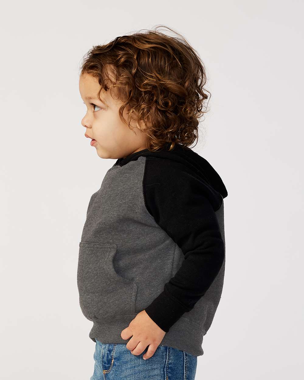Independent Trading Co.-PRM10TSB-Toddler Special Blend Hooded Raglan Sweatshirt - Image 12