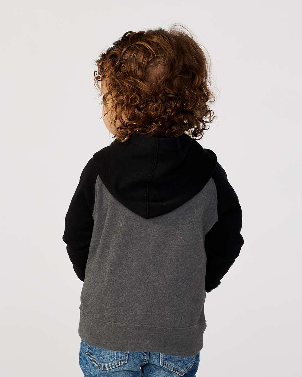 Independent Trading Co.-PRM10TSB-Toddler Special Blend Hooded Raglan Sweatshirt - Image 13