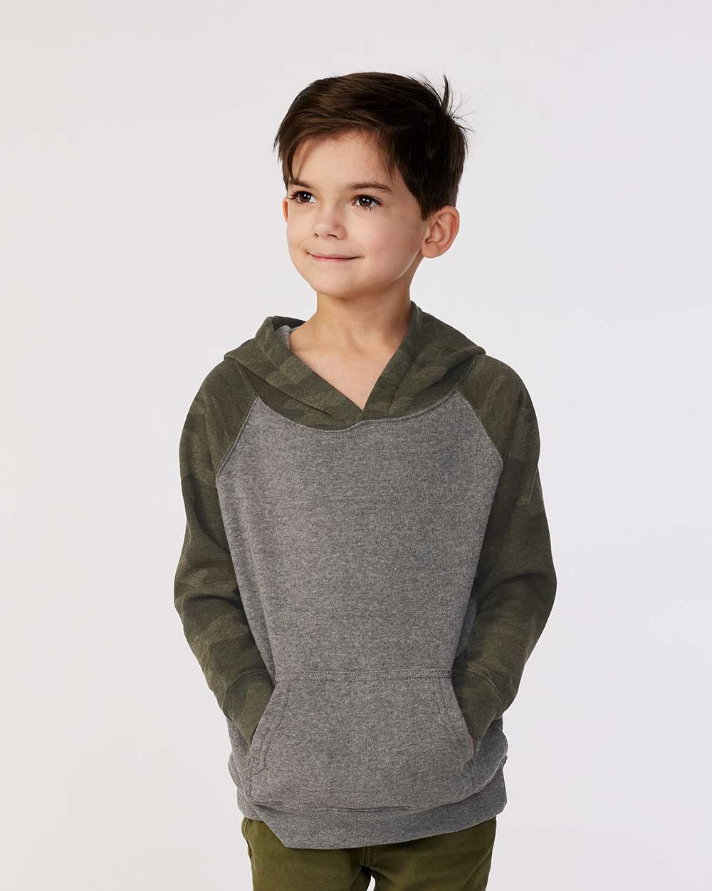 Independent Trading Co.-PRM10TSB-Toddler Special Blend Hooded Raglan Sweatshirt - Image 35