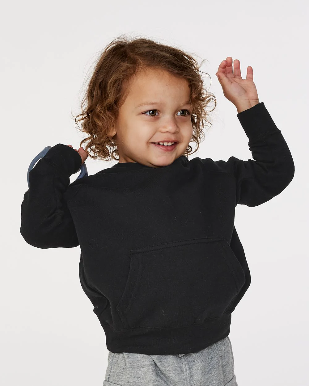 Independent Trading Co.-PRM10TSB-Toddler Special Blend Hooded Raglan Sweatshirt - Image 7