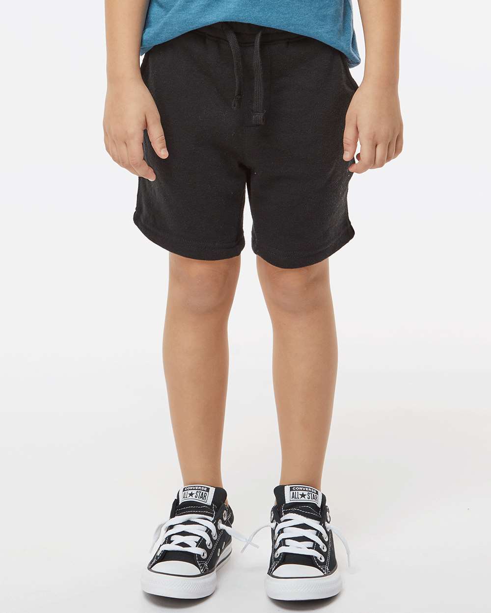 Independent Trading Co.-PRM11SRT-Toddler Lightweight Special Blend Fleece Shorts - Image 4