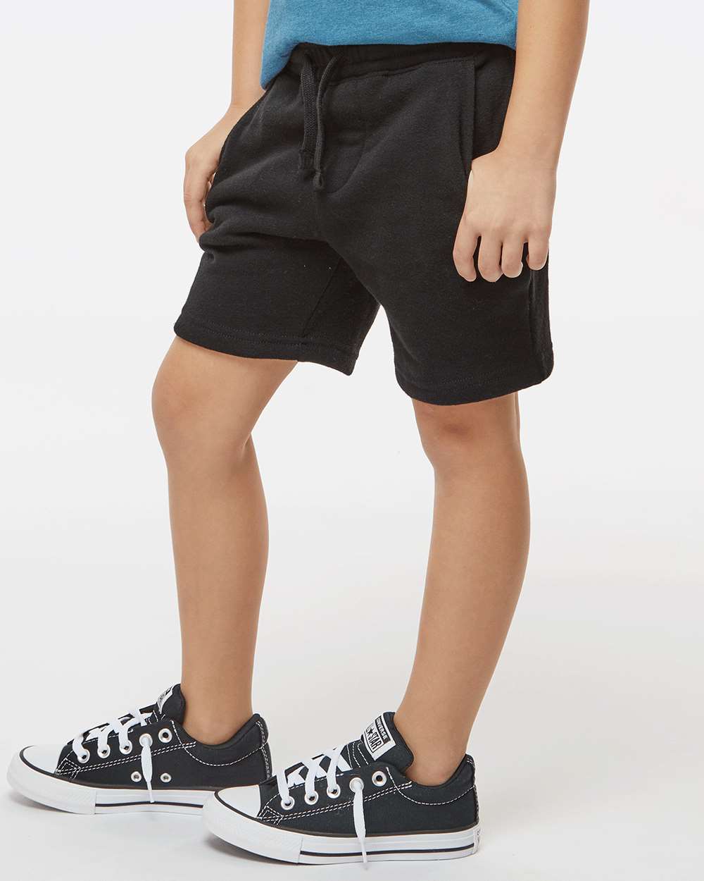 Independent Trading Co.-PRM11SRT-Toddler Lightweight Special Blend Fleece Shorts - Image 5