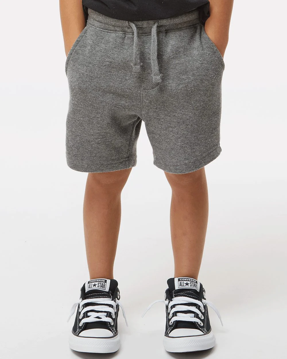 Independent Trading Co.-PRM11SRT-Toddler Lightweight Special Blend Fleece Shorts - Image 7