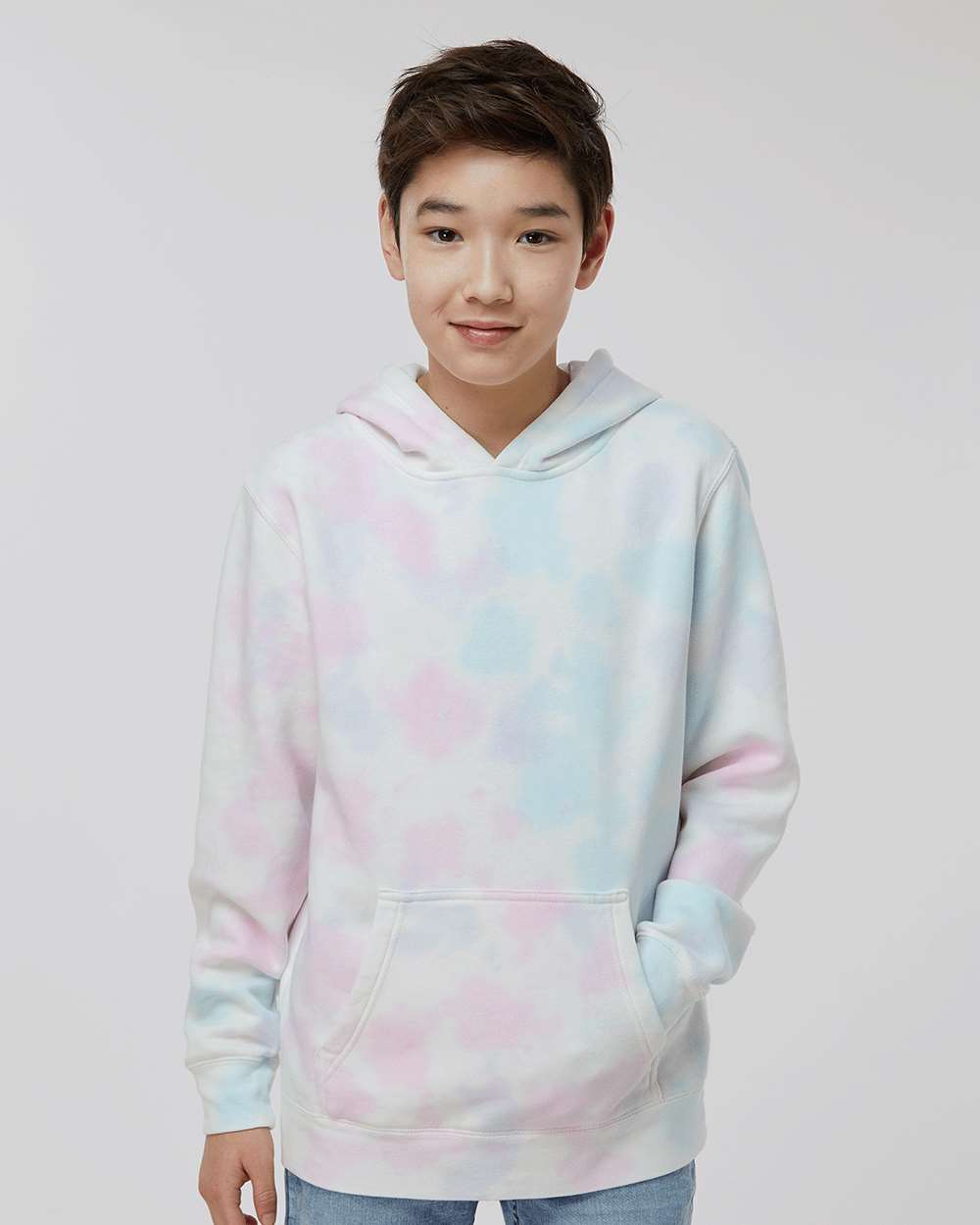 Independent Trading Co.-PRM1500TD-Youth Midweight Tie-Dyed Hooded Sweatshirt - Image 17
