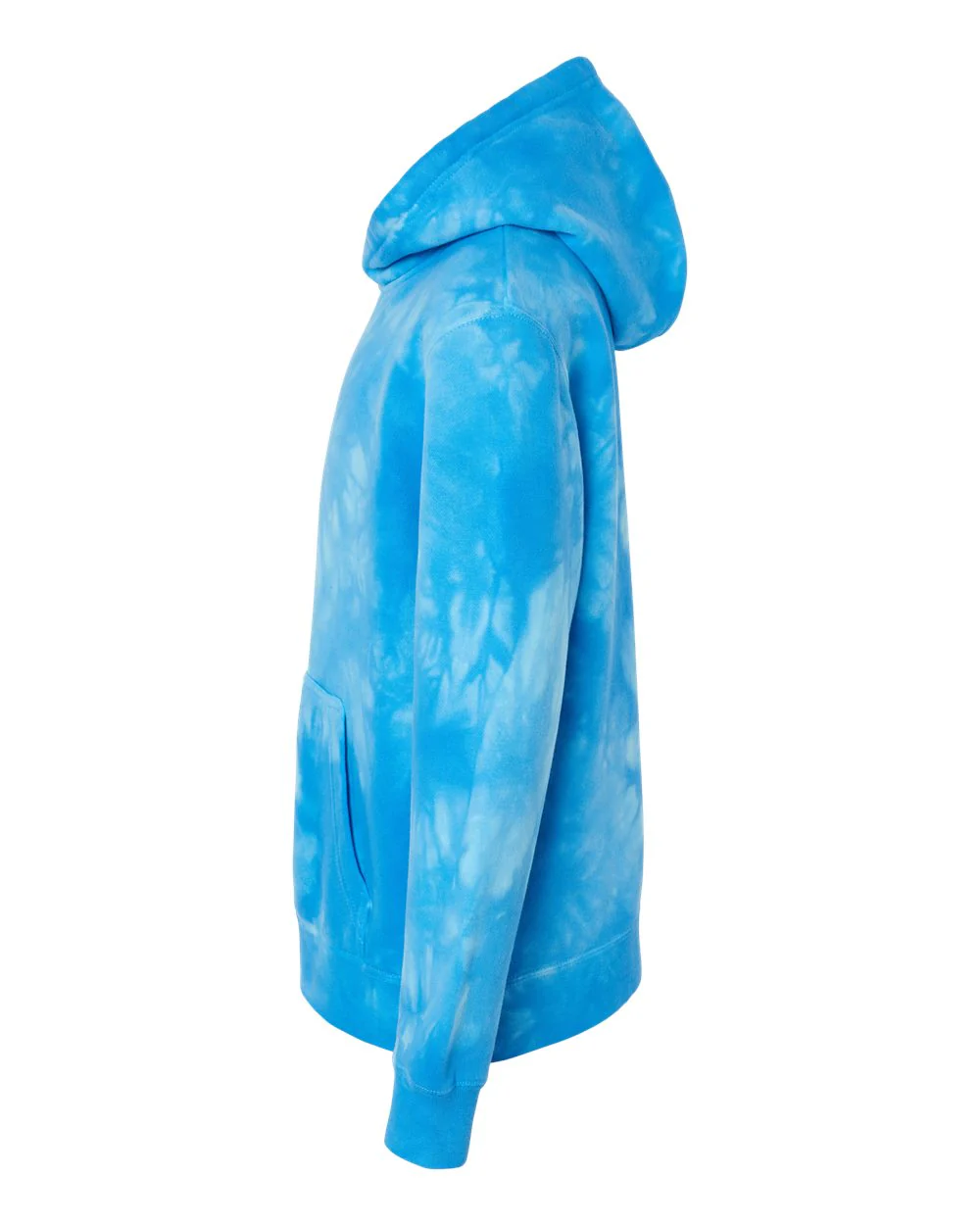 Independent Trading Co.-PRM1500TD-Youth Midweight Tie-Dyed Hooded Sweatshirt - Image 3