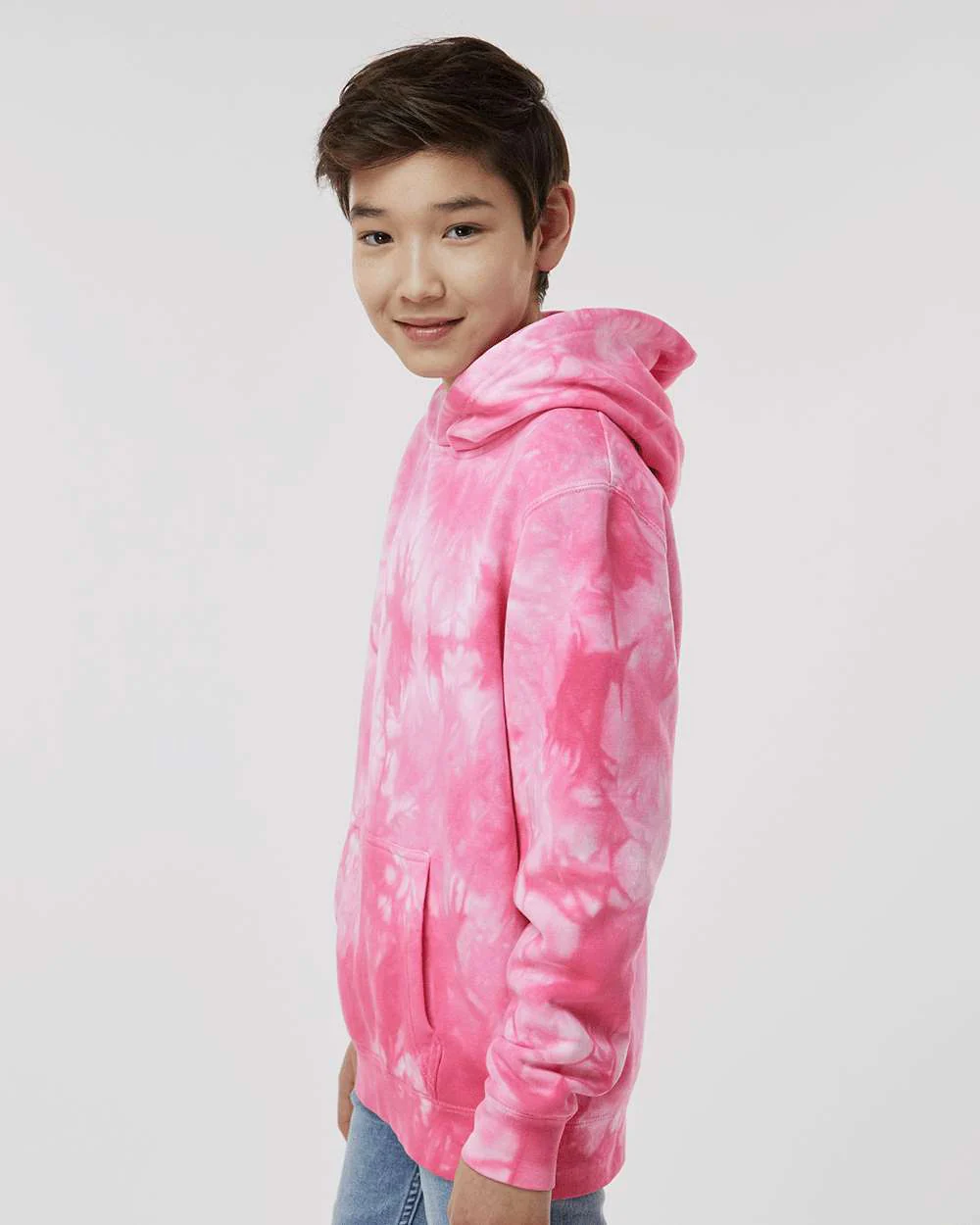 Independent Trading Co.-PRM1500TD-Youth Midweight Tie-Dyed Hooded Sweatshirt - Image 30