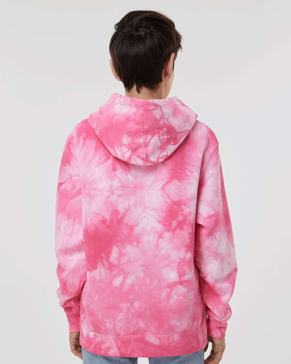 Independent Trading Co.-PRM1500TD-Youth Midweight Tie-Dyed Hooded Sweatshirt - Image 31