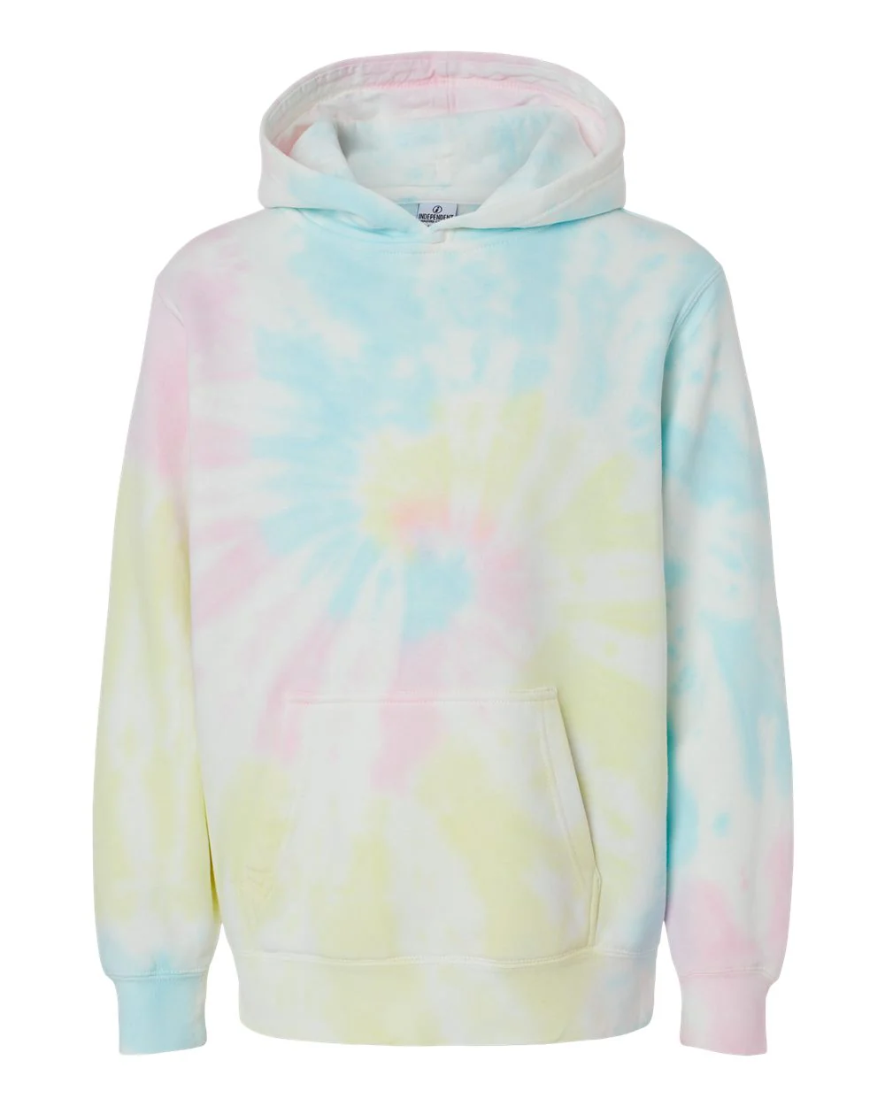 Independent Trading Co.-PRM1500TD-Youth Midweight Tie-Dyed Hooded Sweatshirt - Image 32