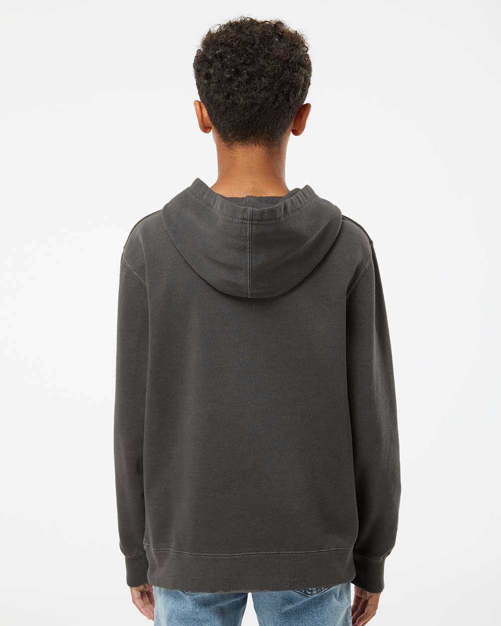 Independent Trading Co.-PRM1500Y-Youth Midweight Pigment-Dyed Hooded Sweatshirt - Image 13