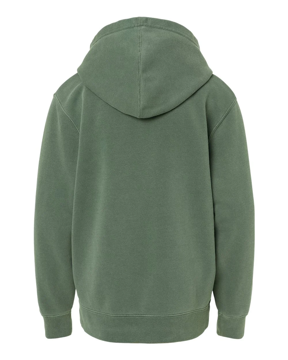 Independent Trading Co.-PRM1500Y-Youth Midweight Pigment-Dyed Hooded Sweatshirt - Image 2