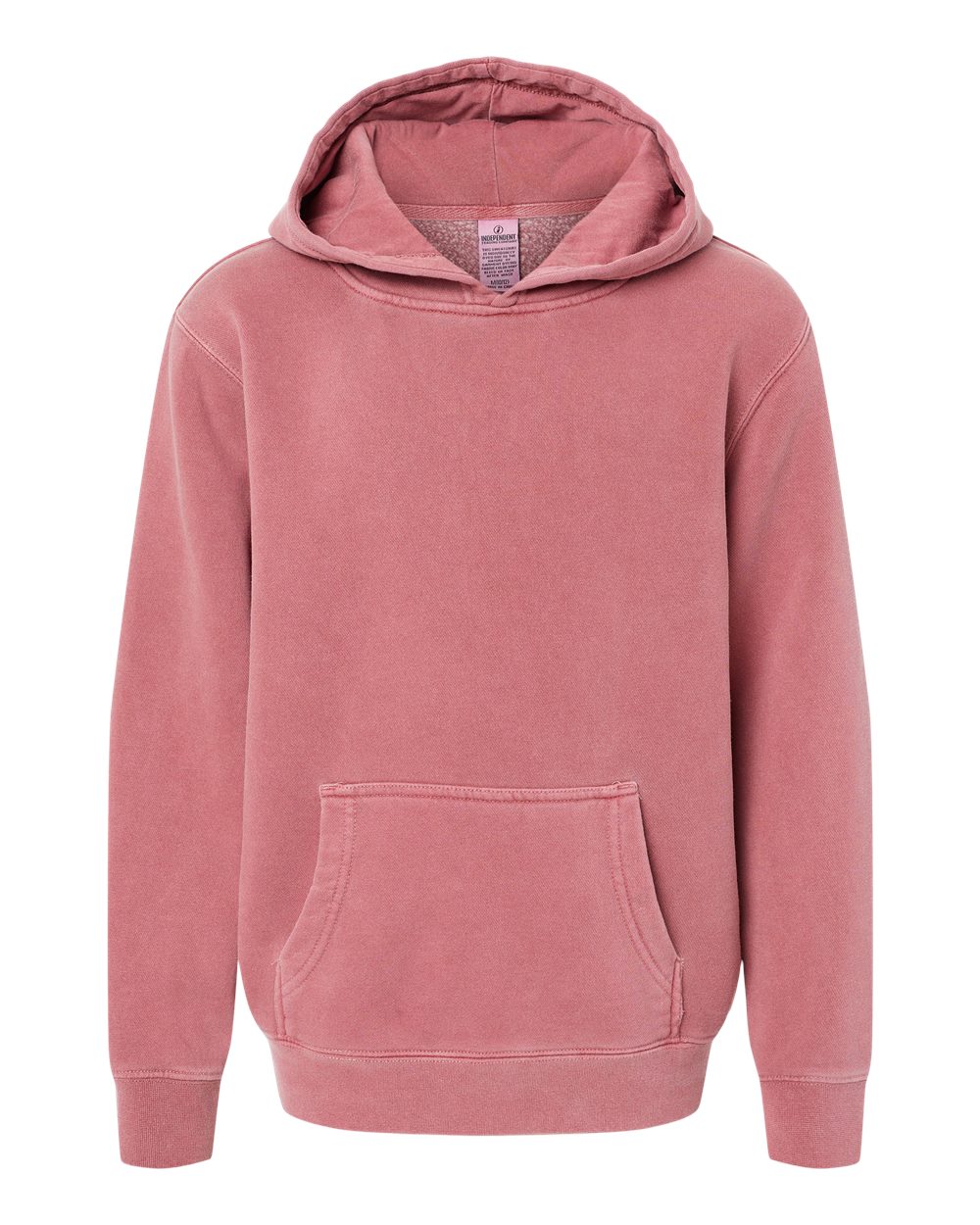 Independent Trading Co.-PRM1500Y-Youth Midweight Pigment-Dyed Hooded Sweatshirt - Image 20