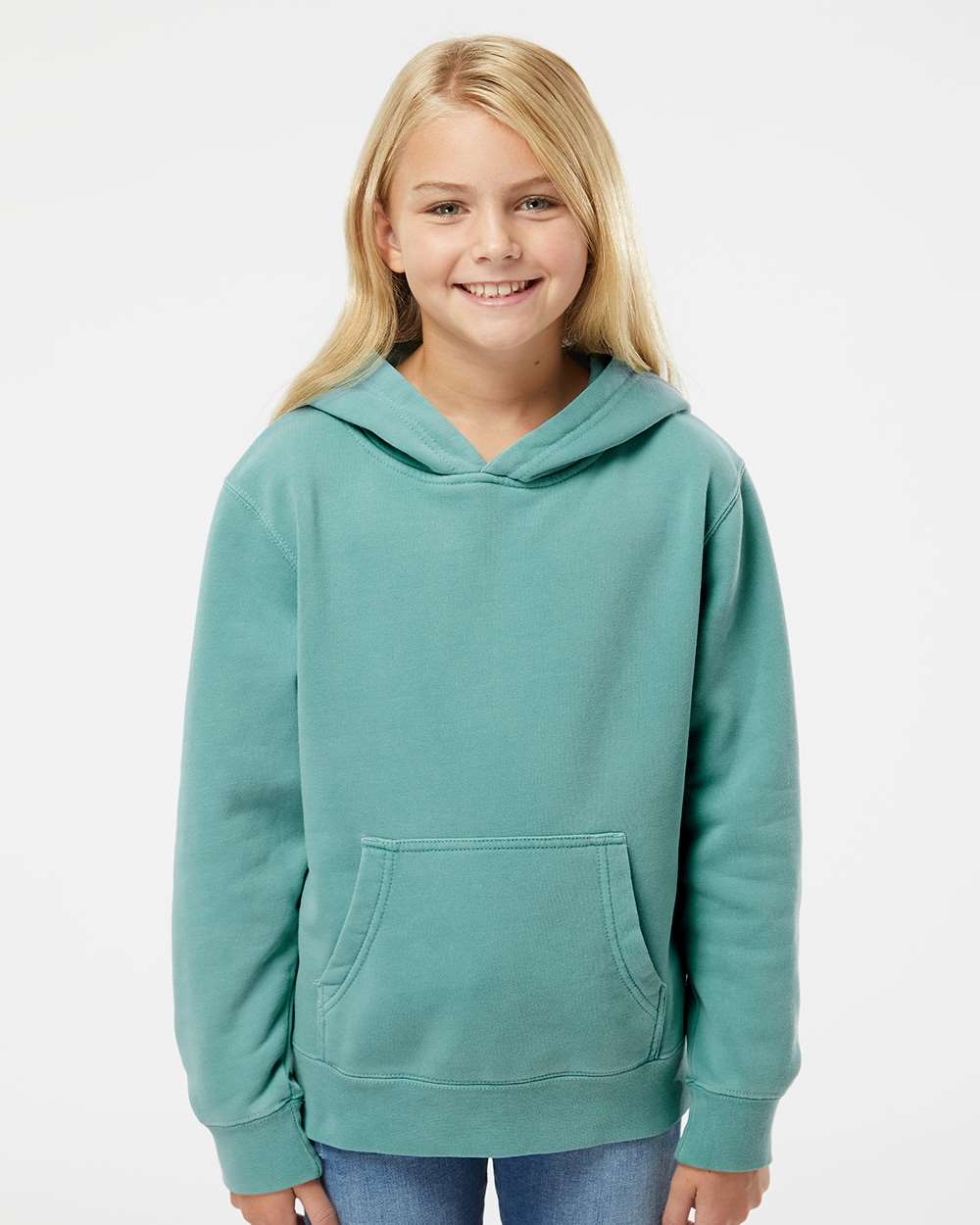 Independent Trading Co.-PRM1500Y-Youth Midweight Pigment-Dyed Hooded Sweatshirt - Image 29
