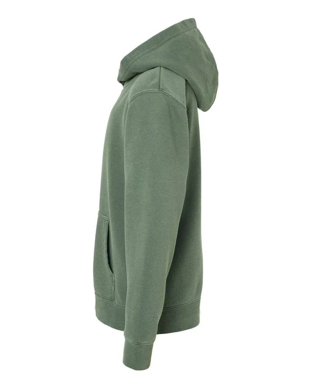 Independent Trading Co.-PRM1500Y-Youth Midweight Pigment-Dyed Hooded Sweatshirt - Image 3