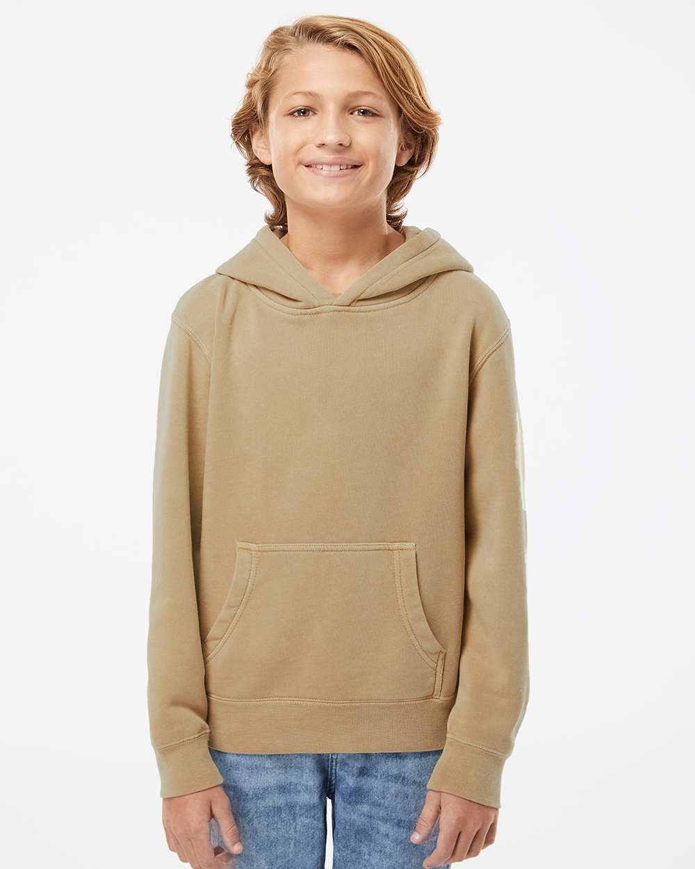 Independent Trading Co.-PRM1500Y-Youth Midweight Pigment-Dyed Hooded Sweatshirt - Image 41
