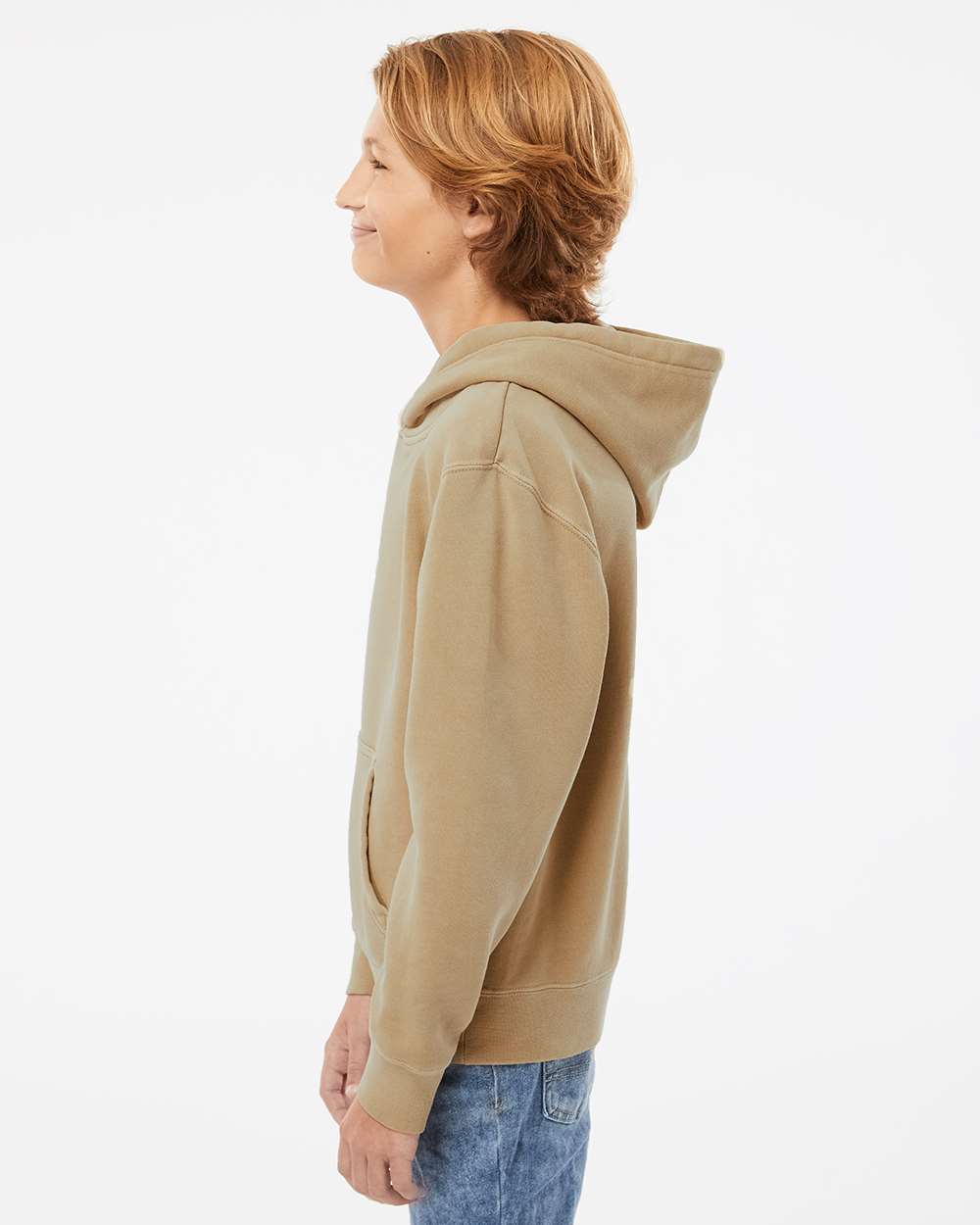 Independent Trading Co.-PRM1500Y-Youth Midweight Pigment-Dyed Hooded Sweatshirt - Image 42