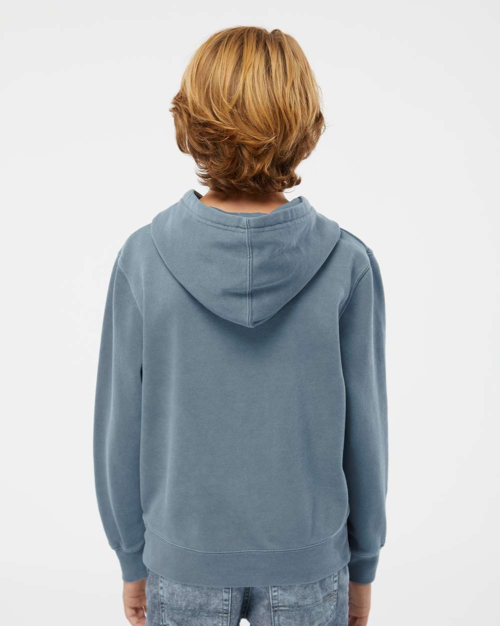 Independent Trading Co.-PRM1500Y-Youth Midweight Pigment-Dyed Hooded Sweatshirt - Image 49