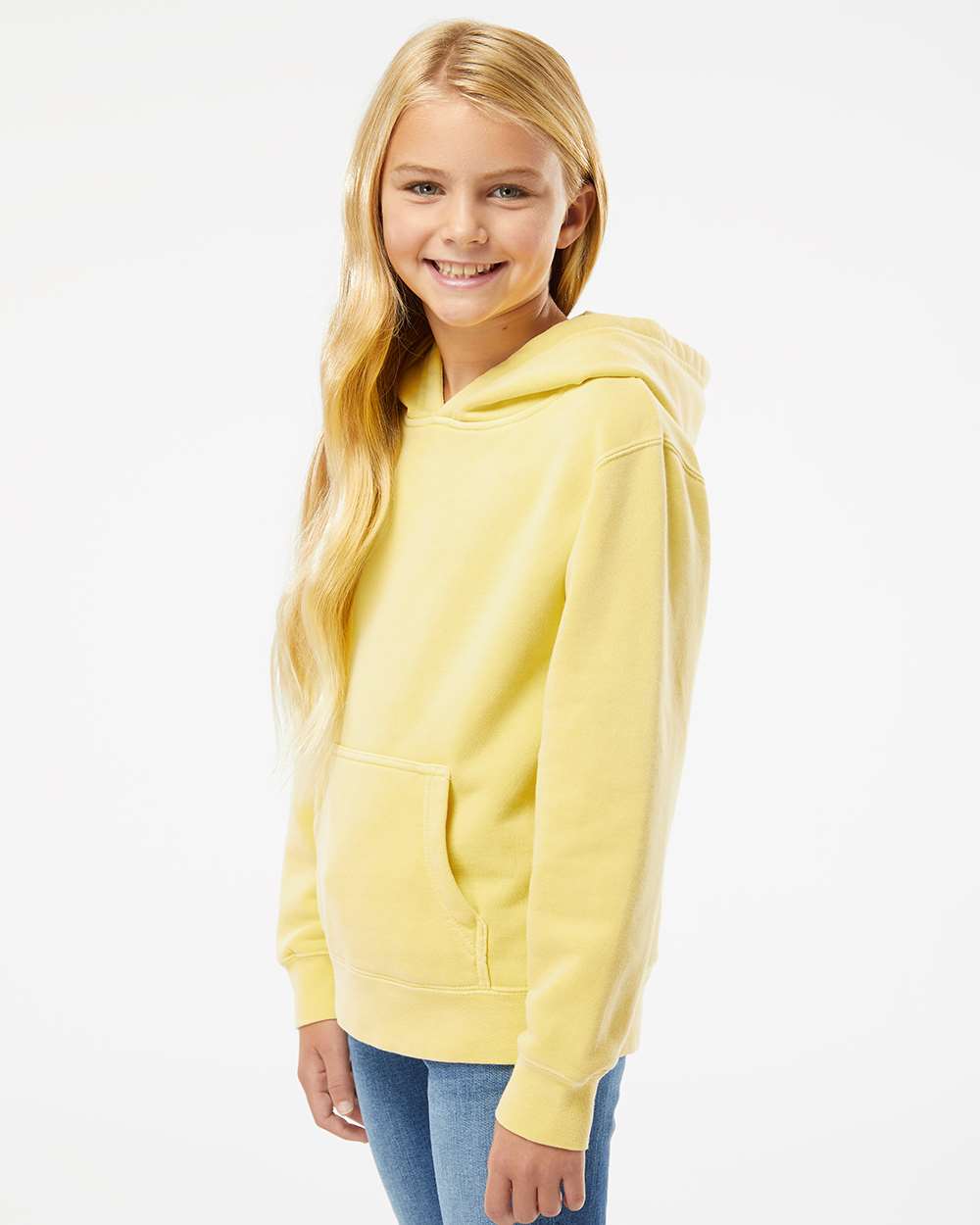Independent Trading Co.-PRM1500Y-Youth Midweight Pigment-Dyed Hooded Sweatshirt - Image 54