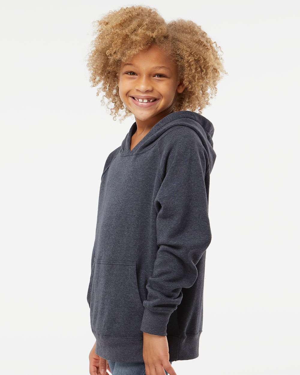 Independent Trading Co.-PRM15YSB-Youth Lightweight Special Blend Raglan Hooded Sweatshirt - Image 18