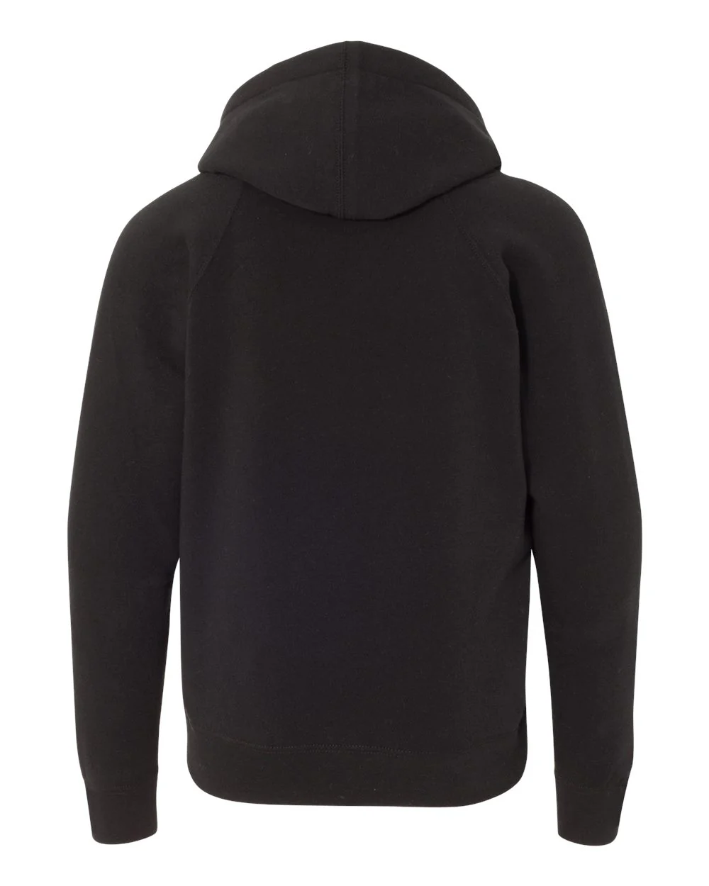 Independent Trading Co.-PRM15YSB-Youth Lightweight Special Blend Raglan Hooded Sweatshirt - Image 2