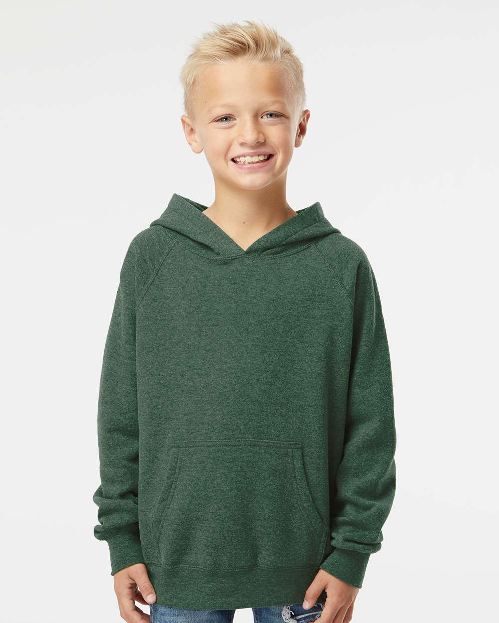 Independent Trading Co.-PRM15YSB-Youth Lightweight Special Blend Raglan Hooded Sweatshirt - Image 23