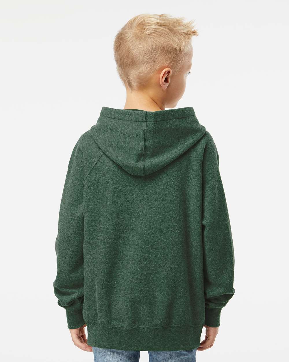 Independent Trading Co.-PRM15YSB-Youth Lightweight Special Blend Raglan Hooded Sweatshirt - Image 25