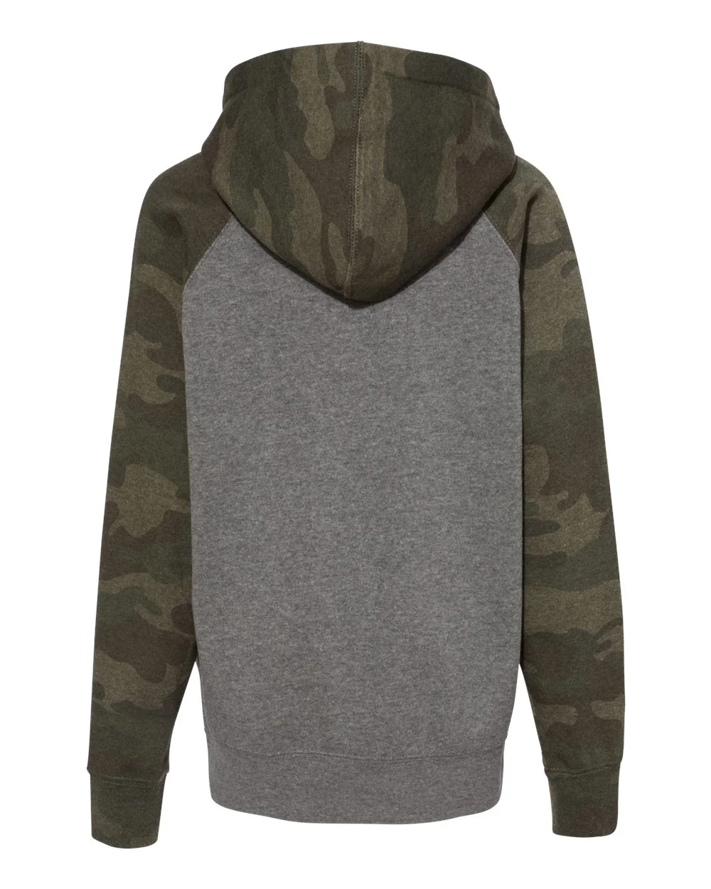 Independent Trading Co.-PRM15YSB-Youth Lightweight Special Blend Raglan Hooded Sweatshirt - Image 33