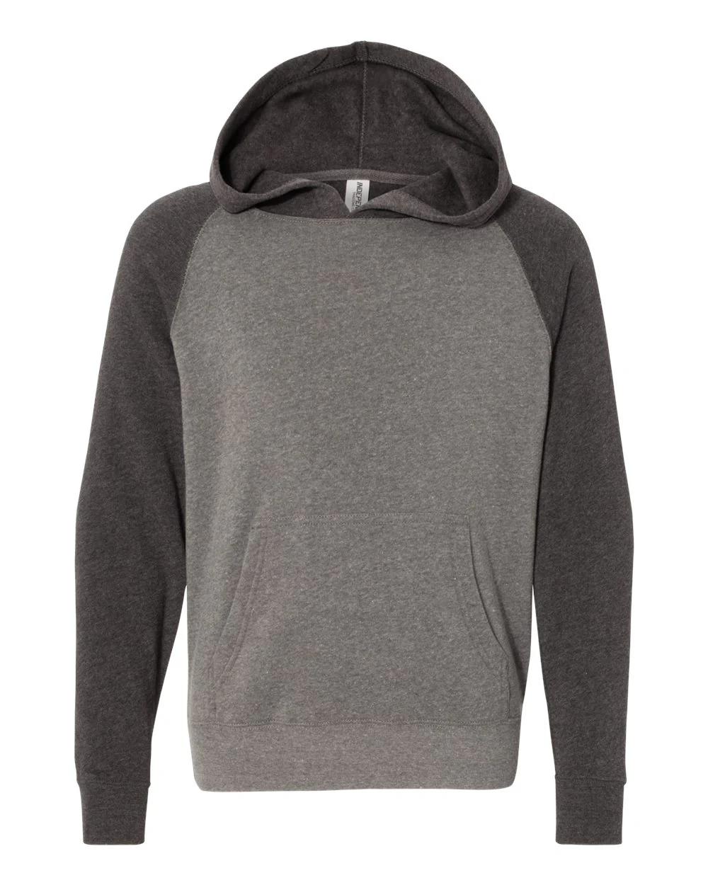 Independent Trading Co.-PRM15YSB-Youth Lightweight Special Blend Raglan Hooded Sweatshirt - Image 38