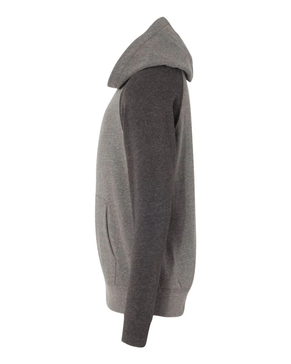 Independent Trading Co.-PRM15YSB-Youth Lightweight Special Blend Raglan Hooded Sweatshirt - Image 40