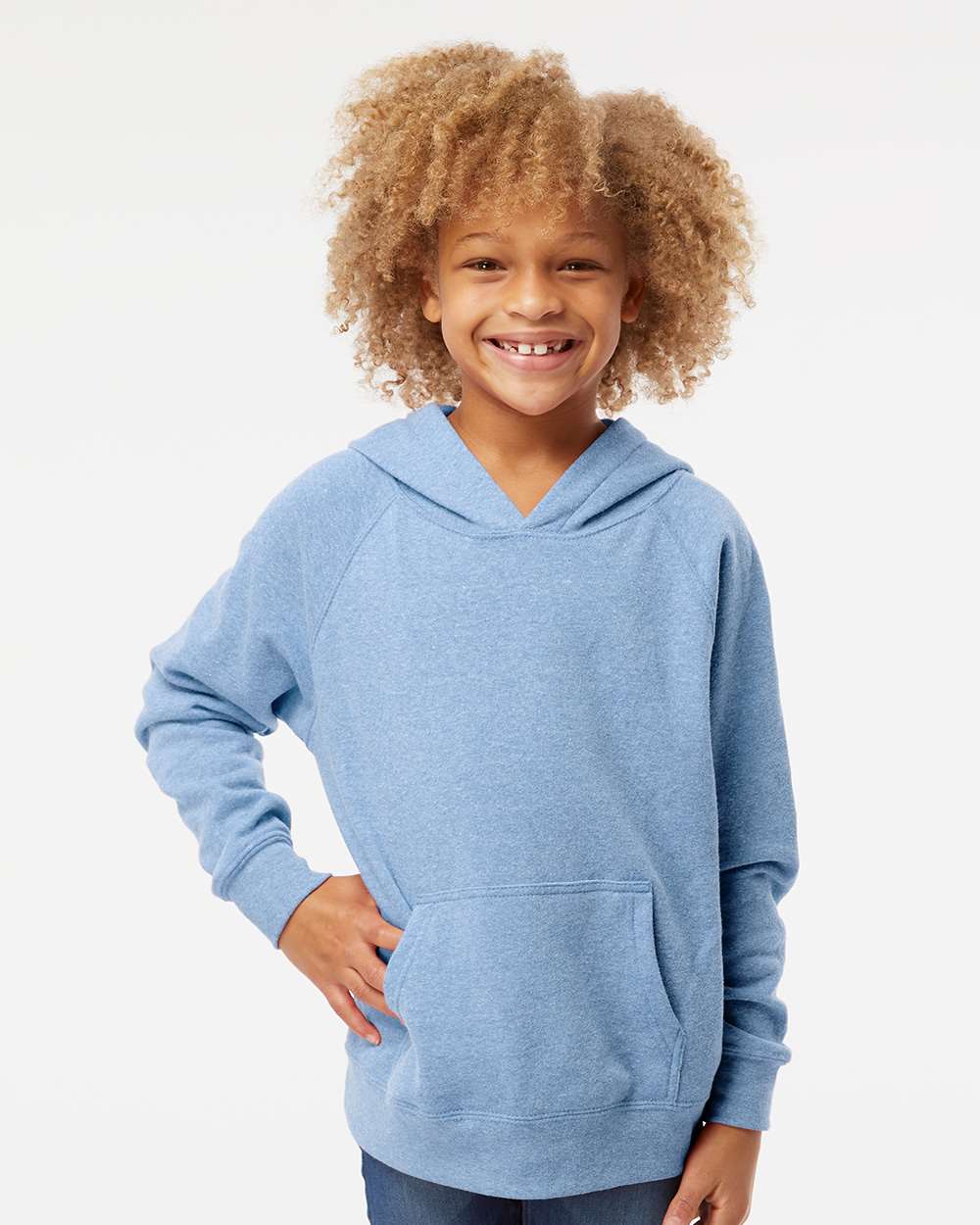 Independent Trading Co.-PRM15YSB-Youth Lightweight Special Blend Raglan Hooded Sweatshirt - Image 47