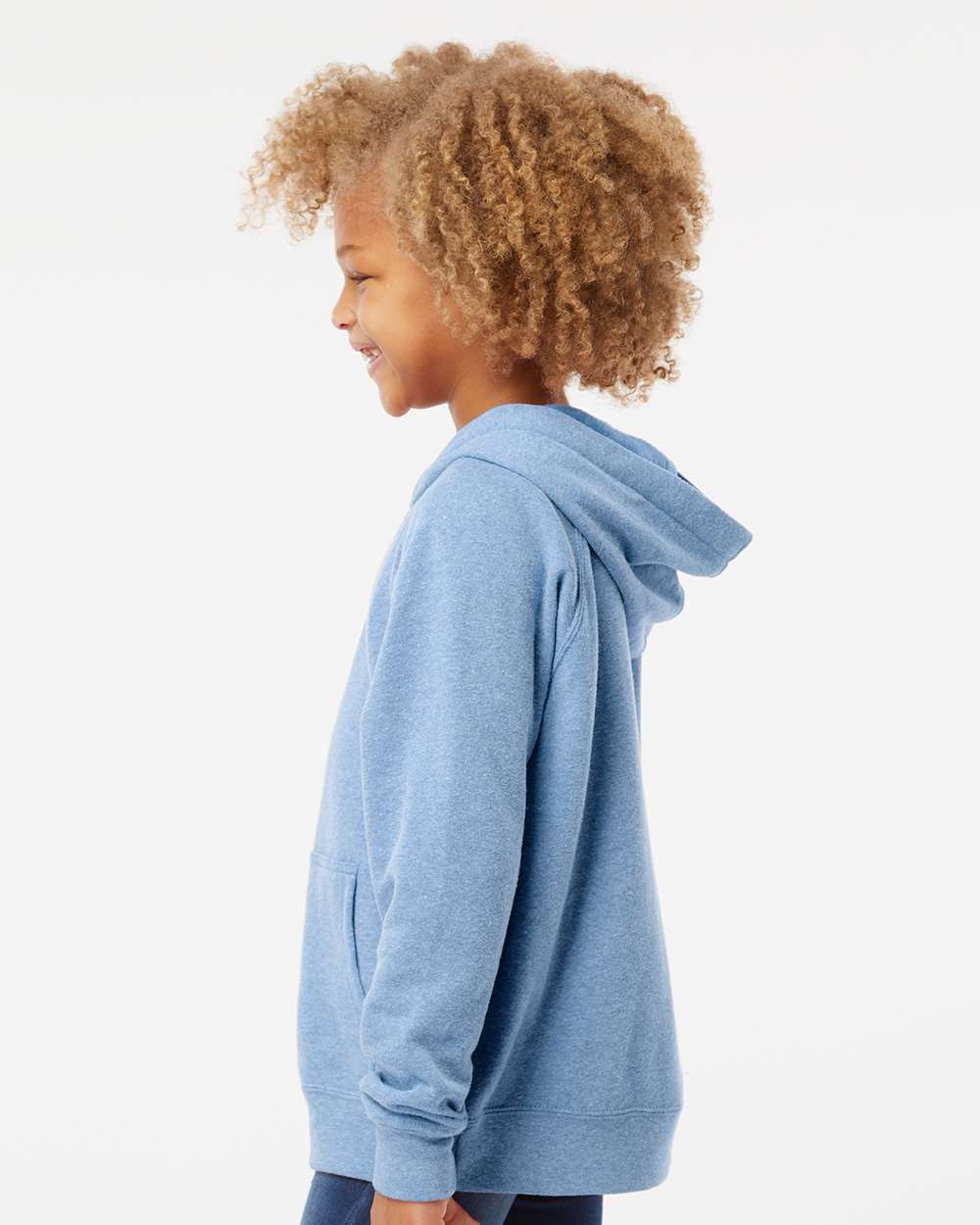 Independent Trading Co.-PRM15YSB-Youth Lightweight Special Blend Raglan Hooded Sweatshirt - Image 48