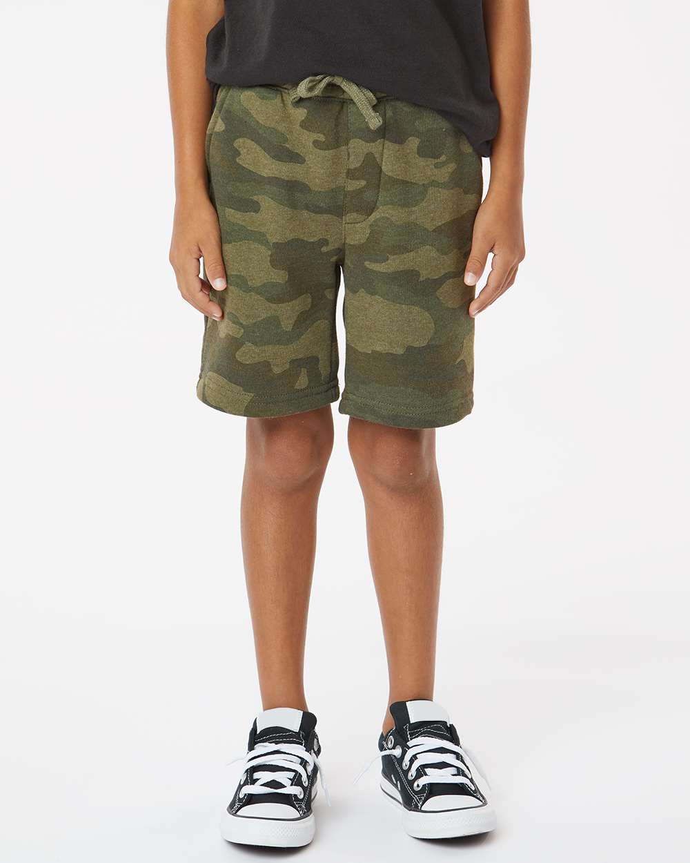 Independent Trading Co.-PRM16SRT-Youth Lightweight Special Blend Fleece Shorts - Image 11
