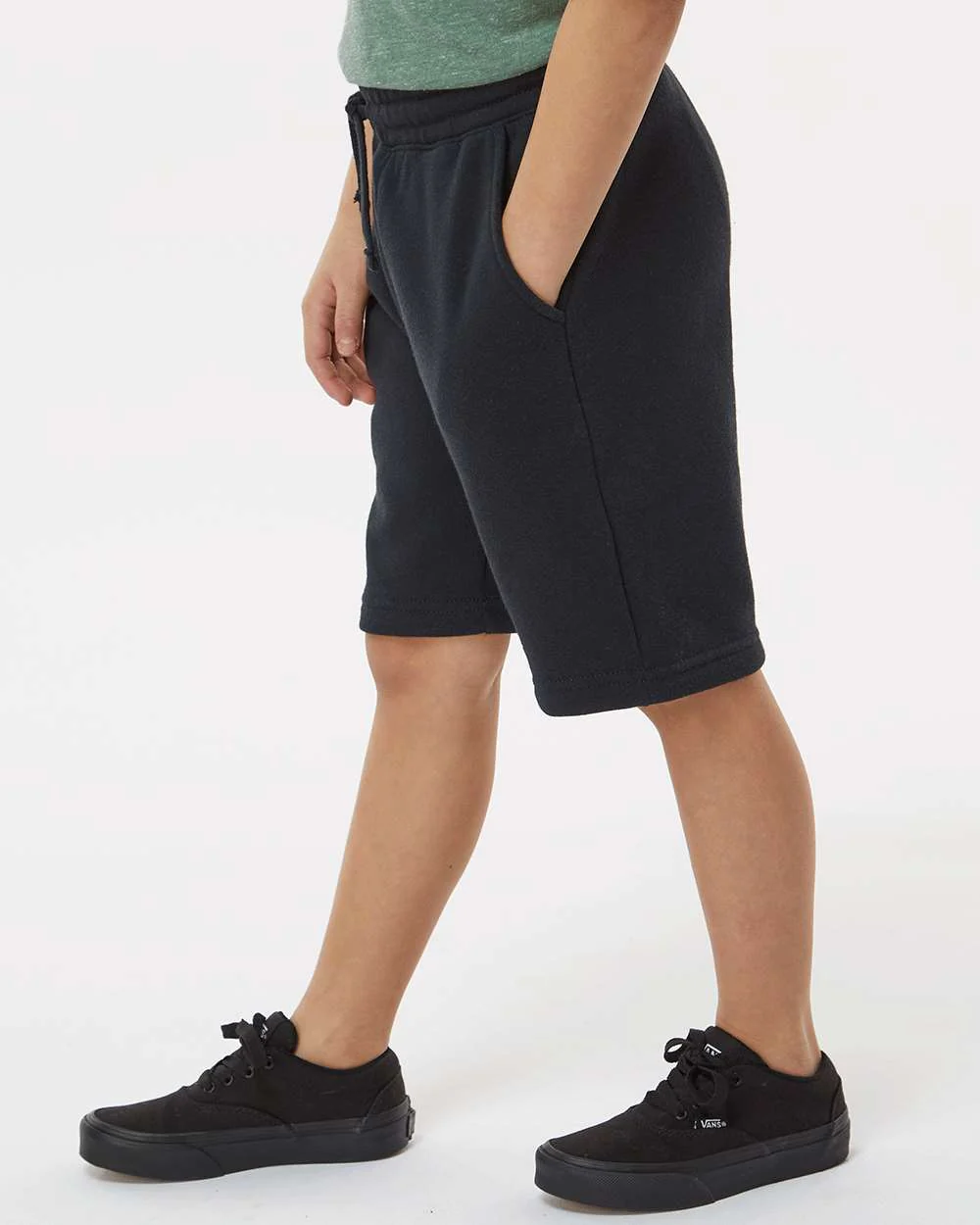 Independent Trading Co.-PRM16SRT-Youth Lightweight Special Blend Fleece Shorts - Image 5