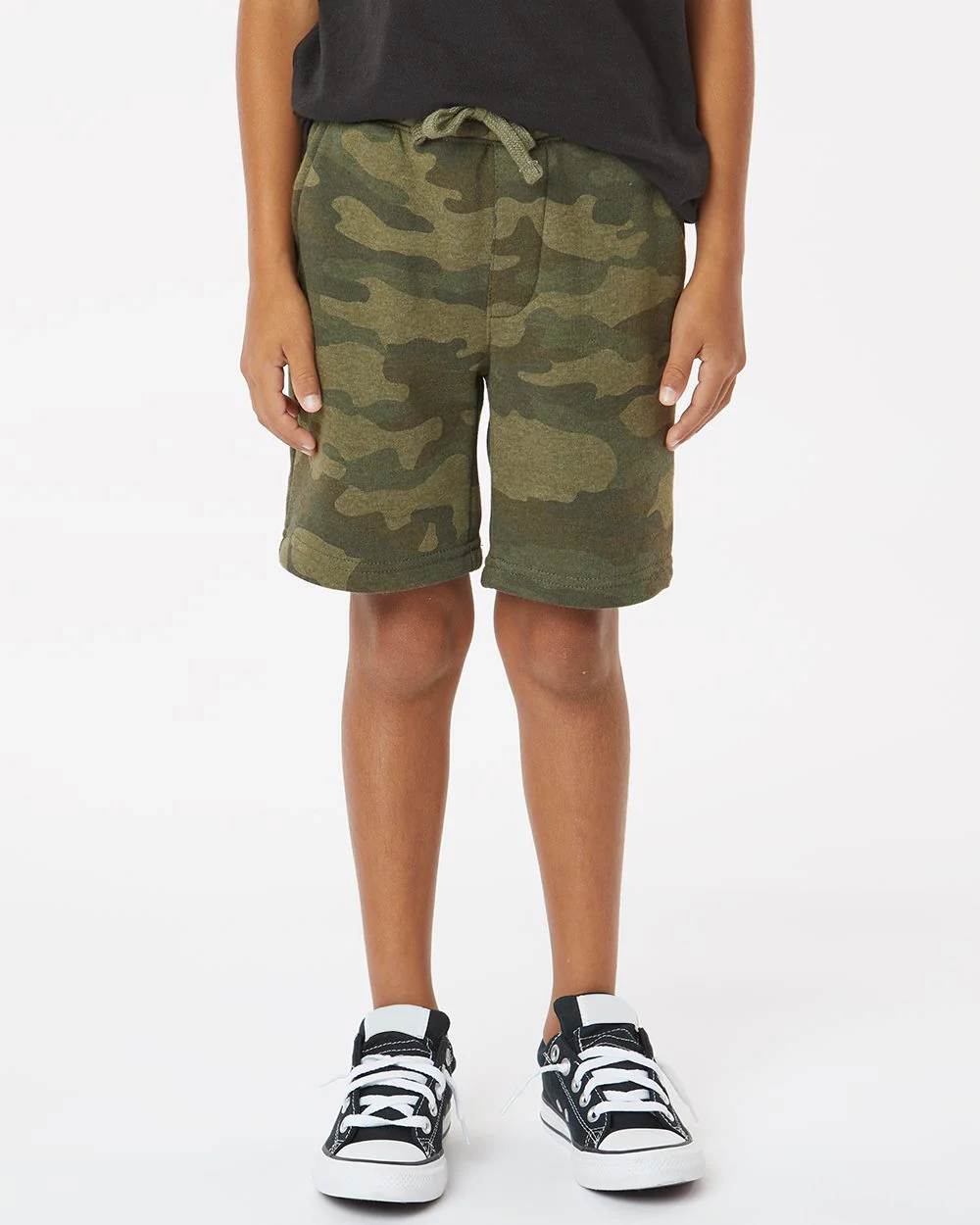Independent Trading Co.-PRM16SRT-Youth Lightweight Special Blend Fleece Shorts - Image 7