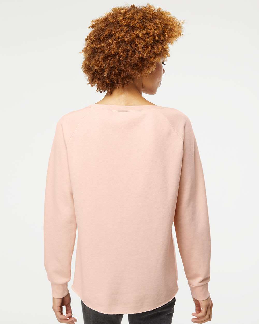 Independent Trading Co.-PRM2000-Women's California Wave Wash Crewneck Sweatshirt - Image 13