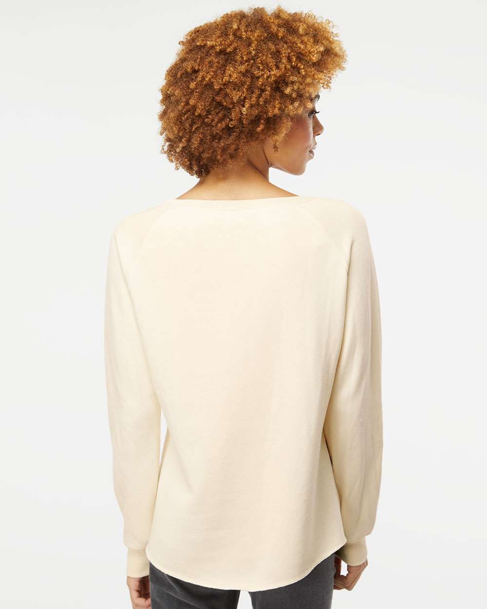 Independent Trading Co.-PRM2000-Women's California Wave Wash Crewneck Sweatshirt - Image 19
