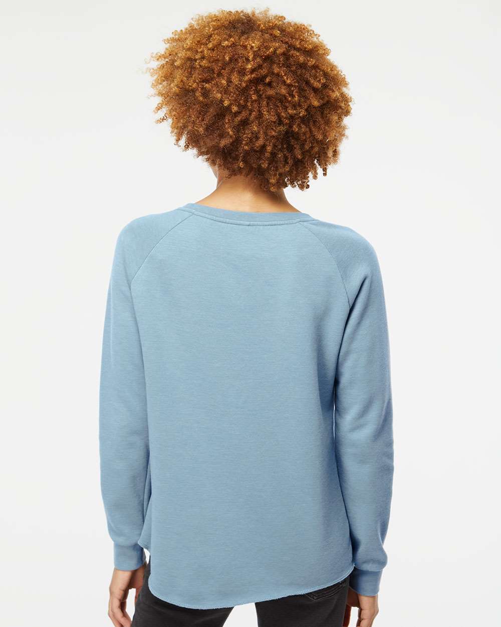 Independent Trading Co.-PRM2000-Women's California Wave Wash Crewneck Sweatshirt - Image 31