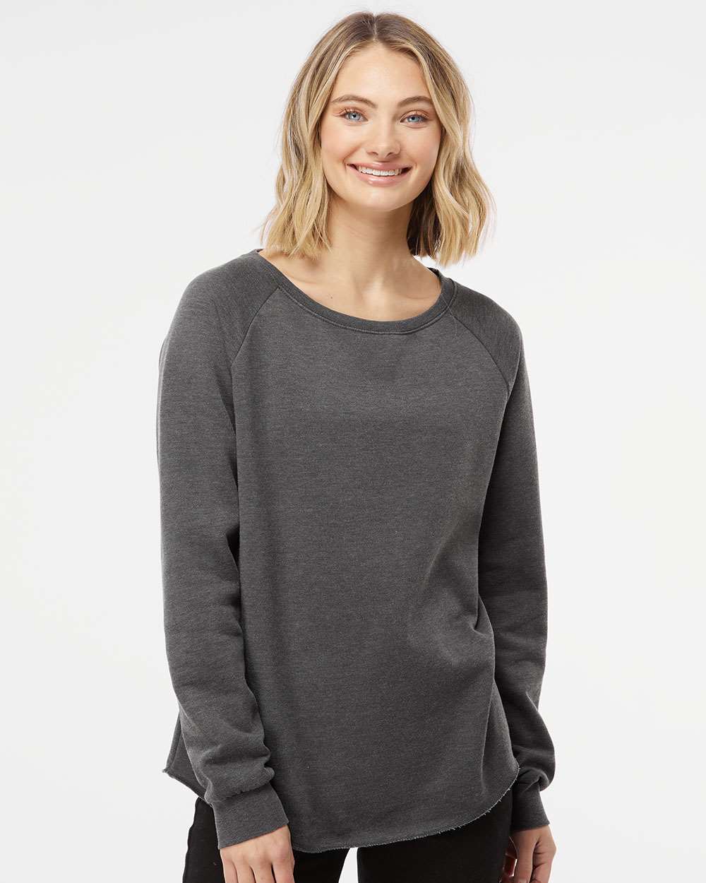 Independent Trading Co.-PRM2000-Women's California Wave Wash Crewneck Sweatshirt - Image 41