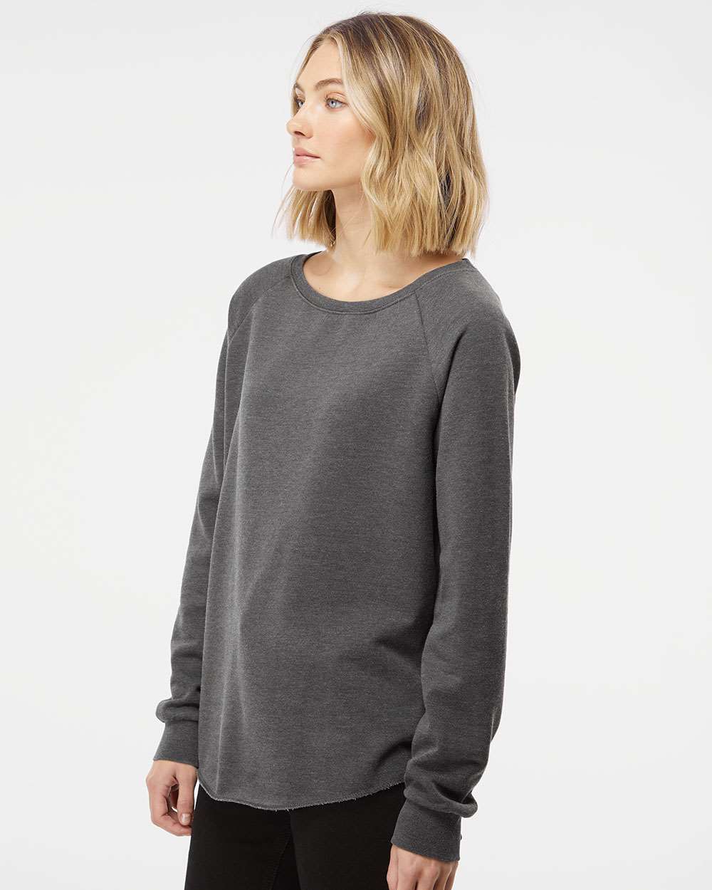 Independent Trading Co.-PRM2000-Women's California Wave Wash Crewneck Sweatshirt - Image 42