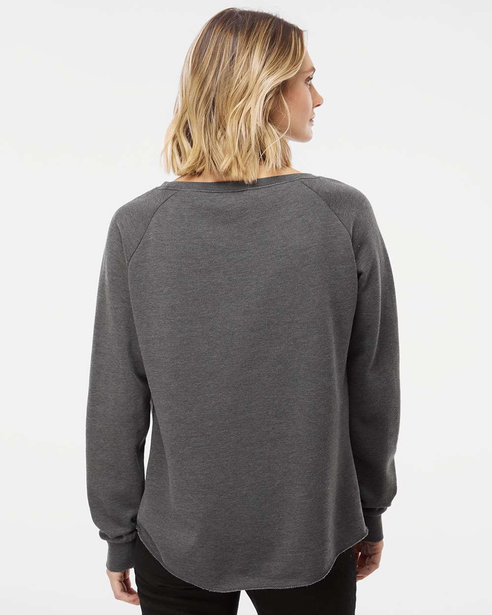 Independent Trading Co.-PRM2000-Women's California Wave Wash Crewneck Sweatshirt - Image 43