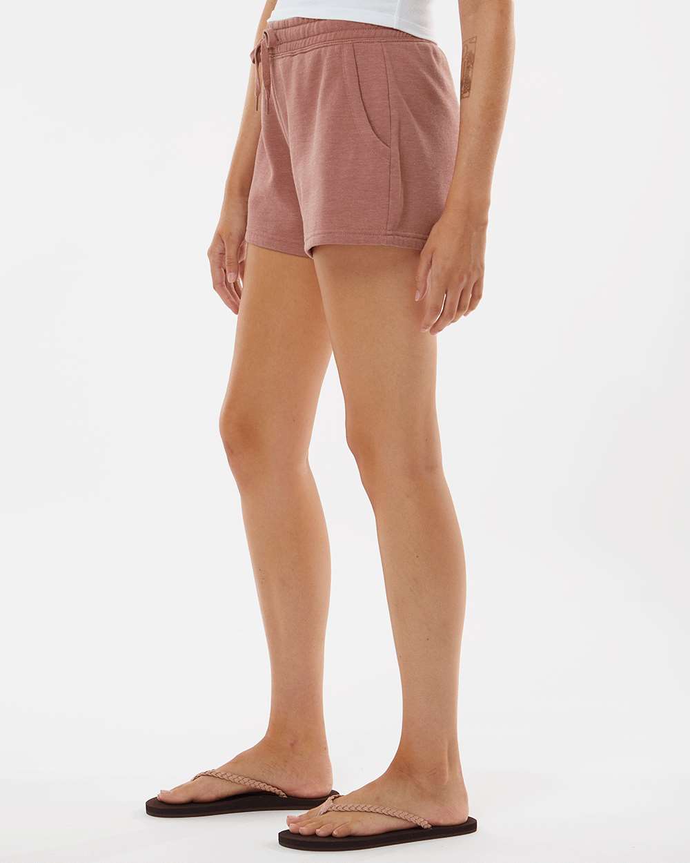Independent Trading Co.-PRM20SRT-Women’s Lightweight California Wave Wash Fleece Shorts - Image 30