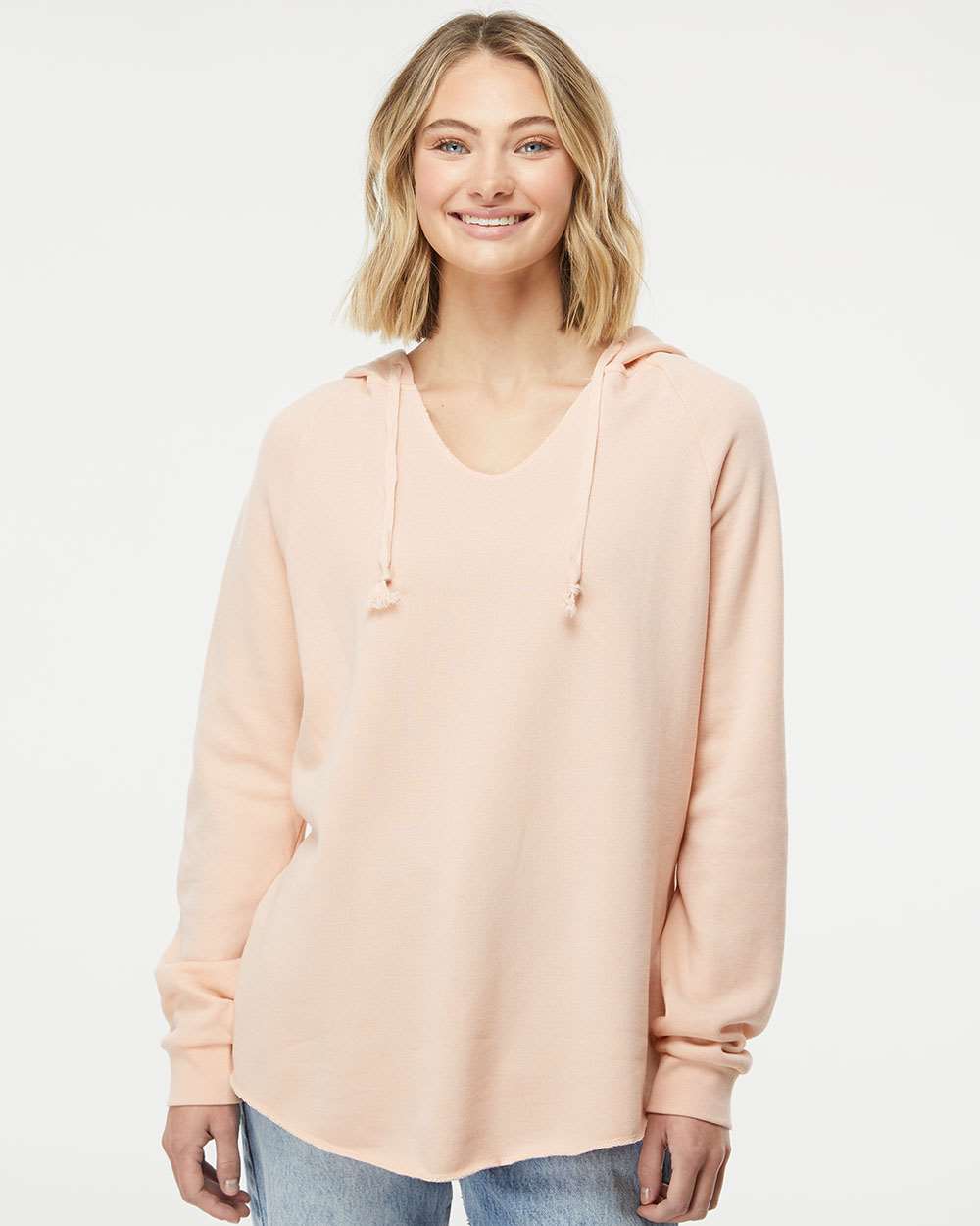 Independent Trading Co.-PRM2500-Women’s Lightweight California Wave Wash Hooded Sweatshirt - Image 17