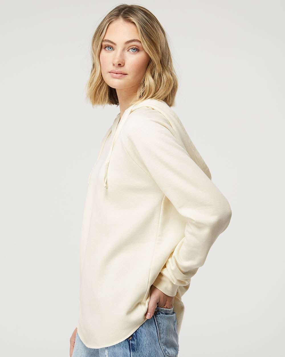 Independent Trading Co.-PRM2500-Women’s Lightweight California Wave Wash Hooded Sweatshirt - Image 24