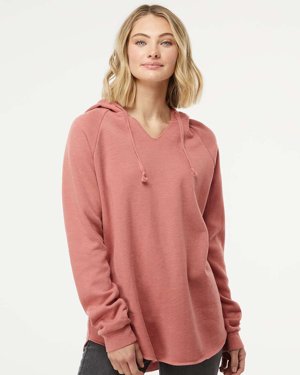 Independent Trading Co.-PRM2500-Women’s Lightweight California Wave Wash Hooded Sweatshirt - Image 29