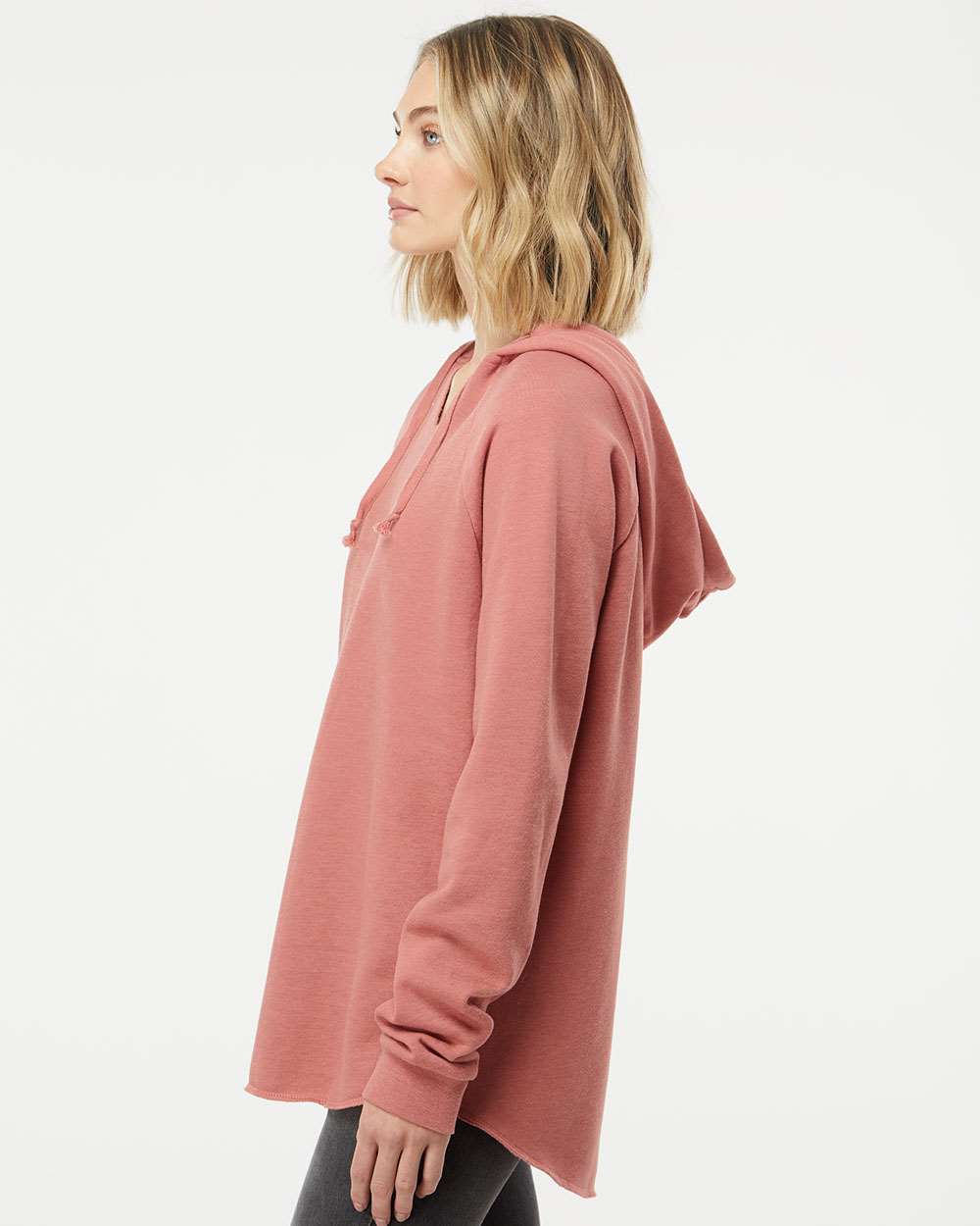 Independent Trading Co.-PRM2500-Women’s Lightweight California Wave Wash Hooded Sweatshirt - Image 30