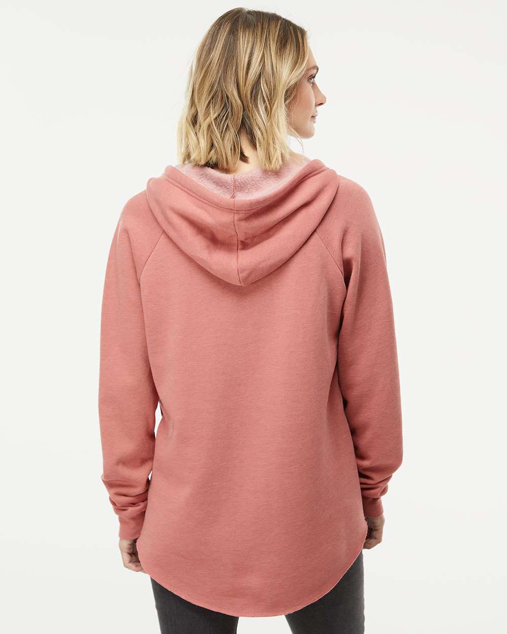 Independent Trading Co.-PRM2500-Women’s Lightweight California Wave Wash Hooded Sweatshirt - Image 31