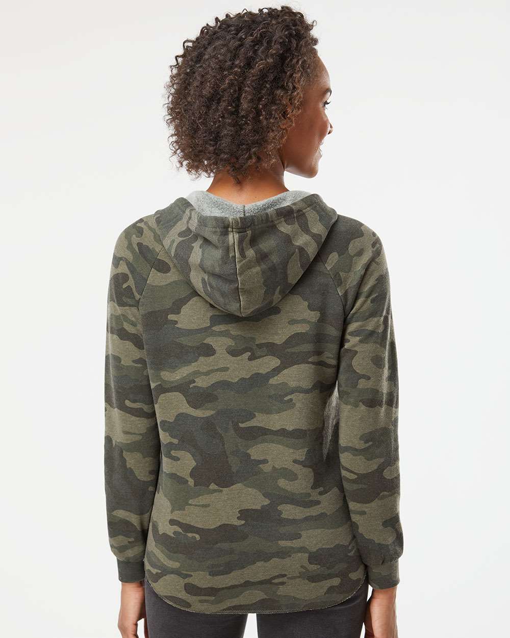 Independent Trading Co.-PRM2500-Women’s Lightweight California Wave Wash Hooded Sweatshirt - Image 37
